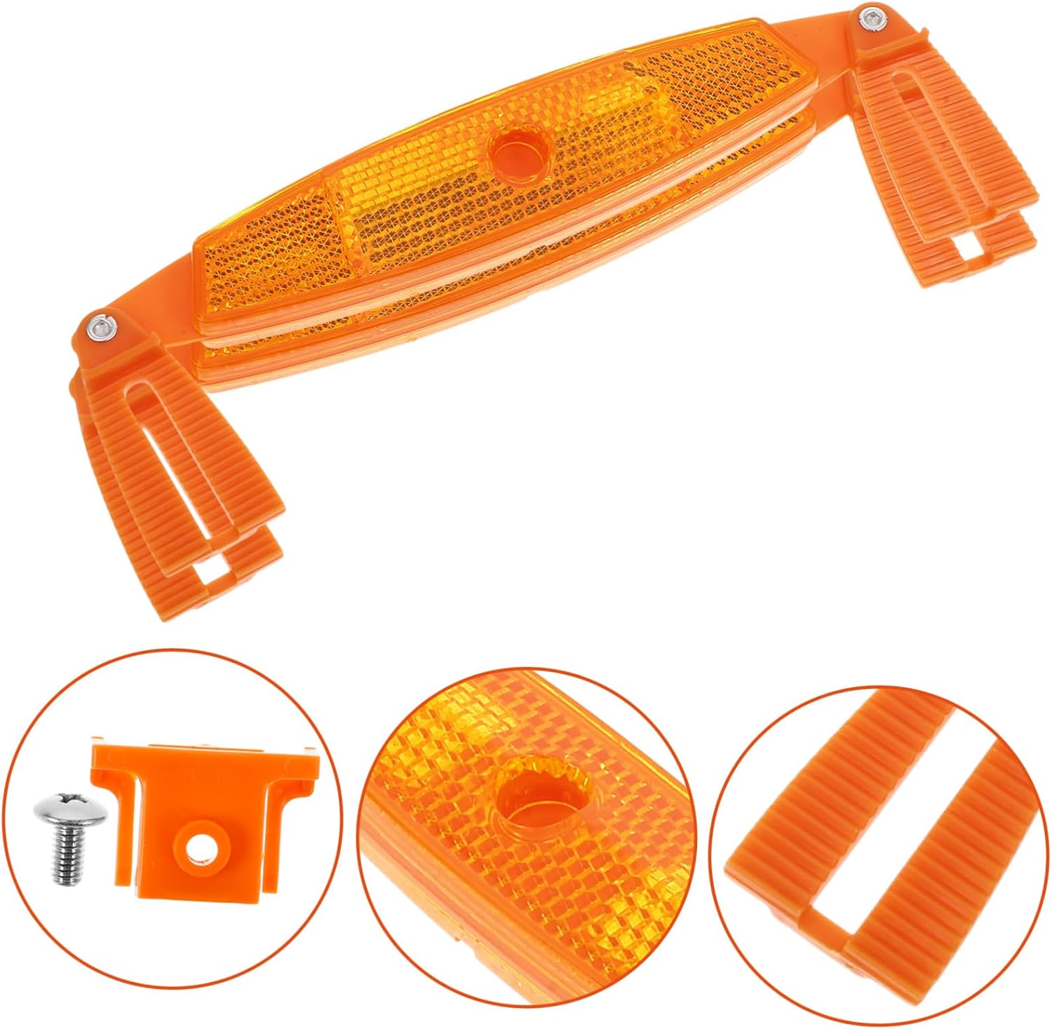 VANZACK Bike Reflectors Reflectors for Bicycles Mountain Bike Wheel Mount Night Riding Bicycle Lights Accessories for Men