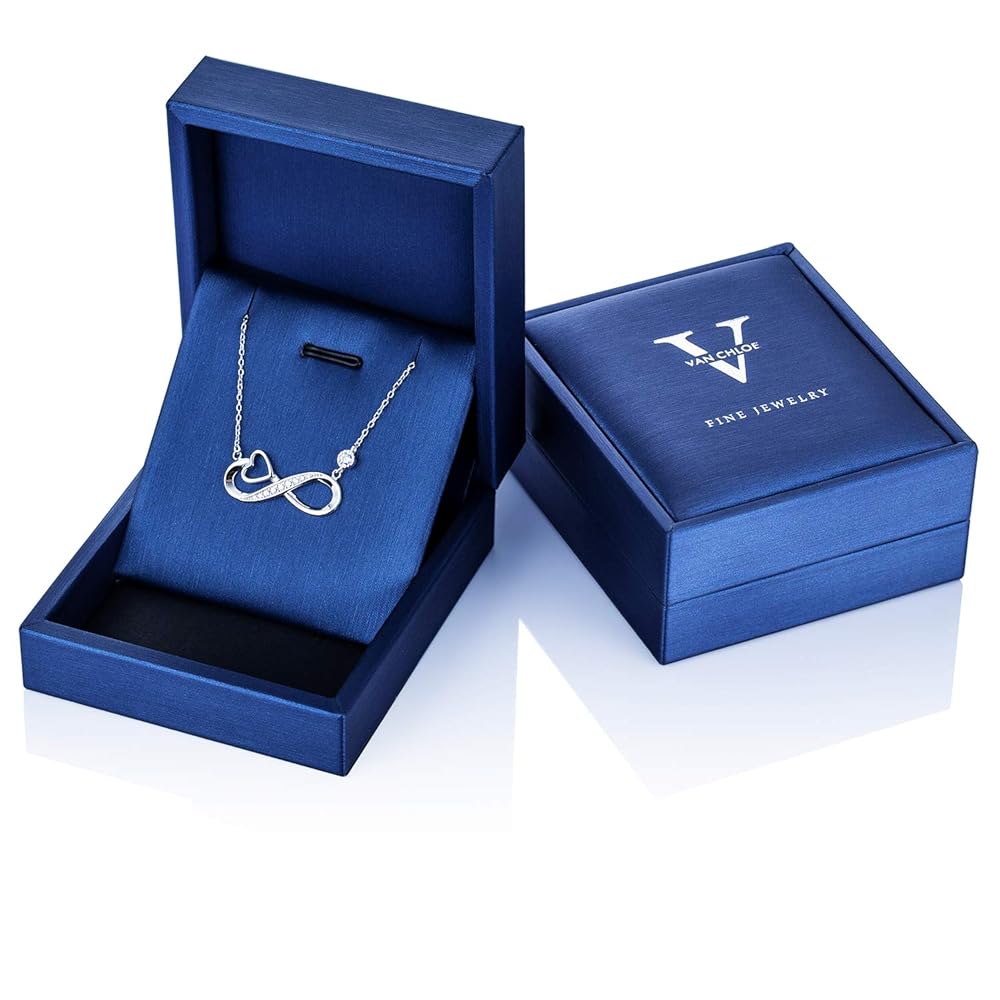 ●TATIANA● SILVER925 Twinkling Cubic Heart Necklace NZ2027 타티아나 주얼리 - (SILVER925) Twinkling Cubic Heart Necklace