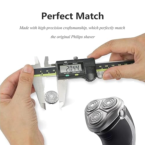 Miniatura 2 de HQ9 - Cuchillas de repuesto para cabezal de afeitadora Philips Norelco HQ9070 HQ9080 HQ82408260 PT920 8140XL 8150XL 8160XL 8170XL, 6 piezas