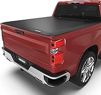 Vista 16 de OEDRO Cubierta suave para caja de camioneta plegable cuádruple compatible con Chevy Silverado 2500 3500 HD 2500 3500 / GMC Sierra 2500 3500 HD 2020