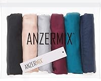 Vista 4 de ANZERMSIX - Bragas para mujer, tangas de algodón transpirable (paquete de 6)