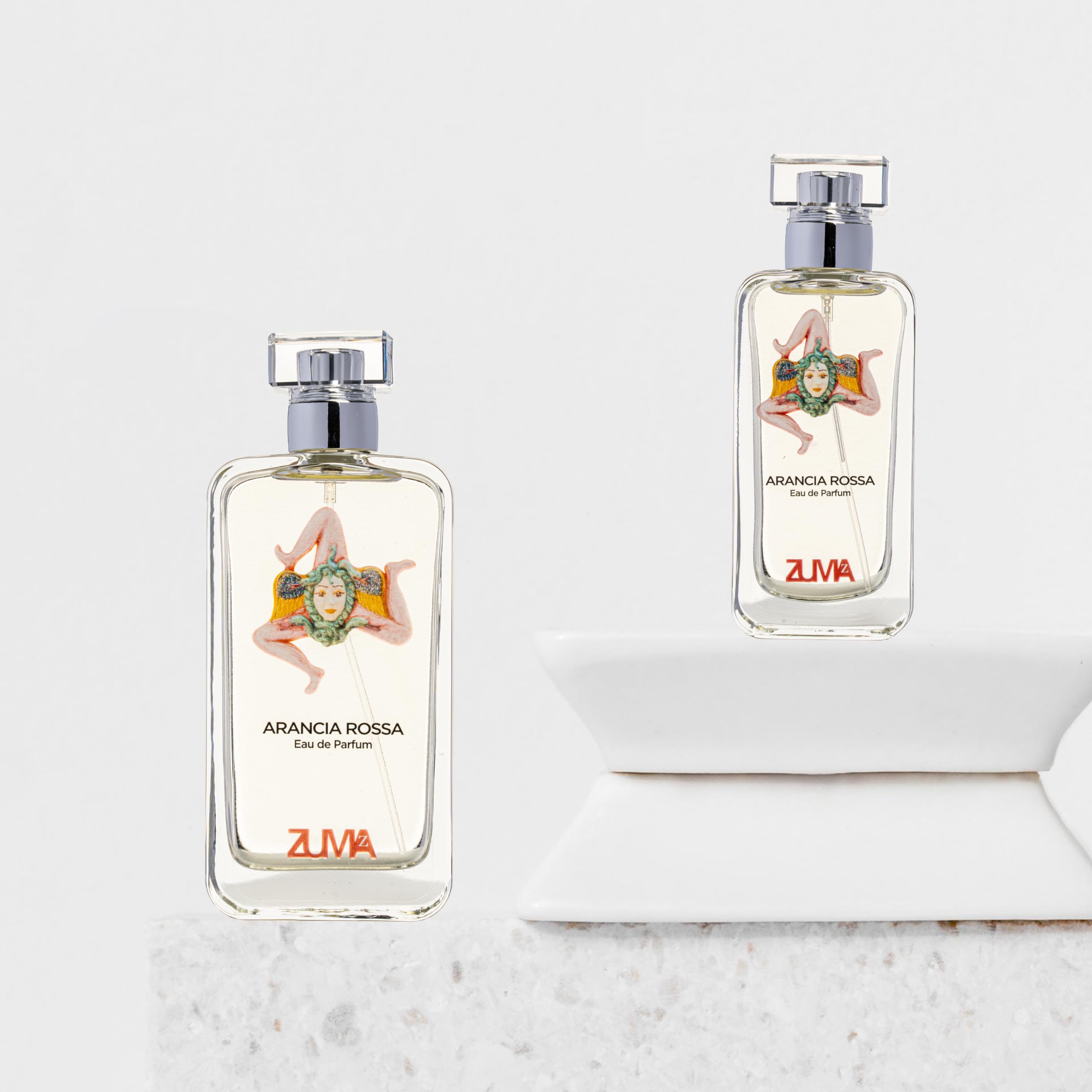 Profumi Zuma - Perfume Mujer y Hombre Naranja Roja - Eau de Parfum Spray de Fragancia Cítrica Unisex - La Energía Radiante del Sol en un Frasco - Made in Italy (Arancia Rossa 100 ml)