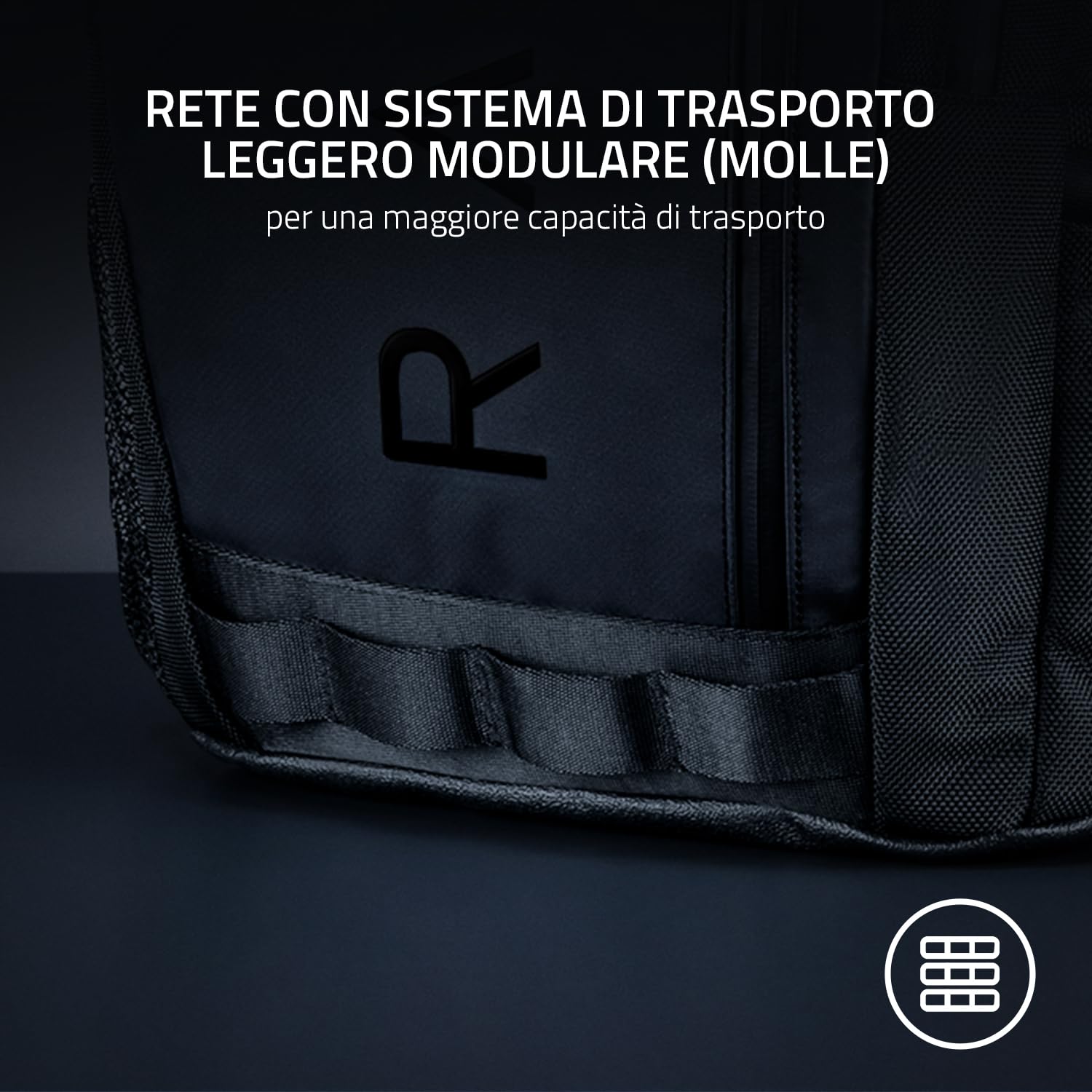 Razer Rogue V3 Backpack (15,6") - Zaino da viaggio compatto (scomparto per computer portatile fino a 15 pollici, resistente all'abrasione) Nero
