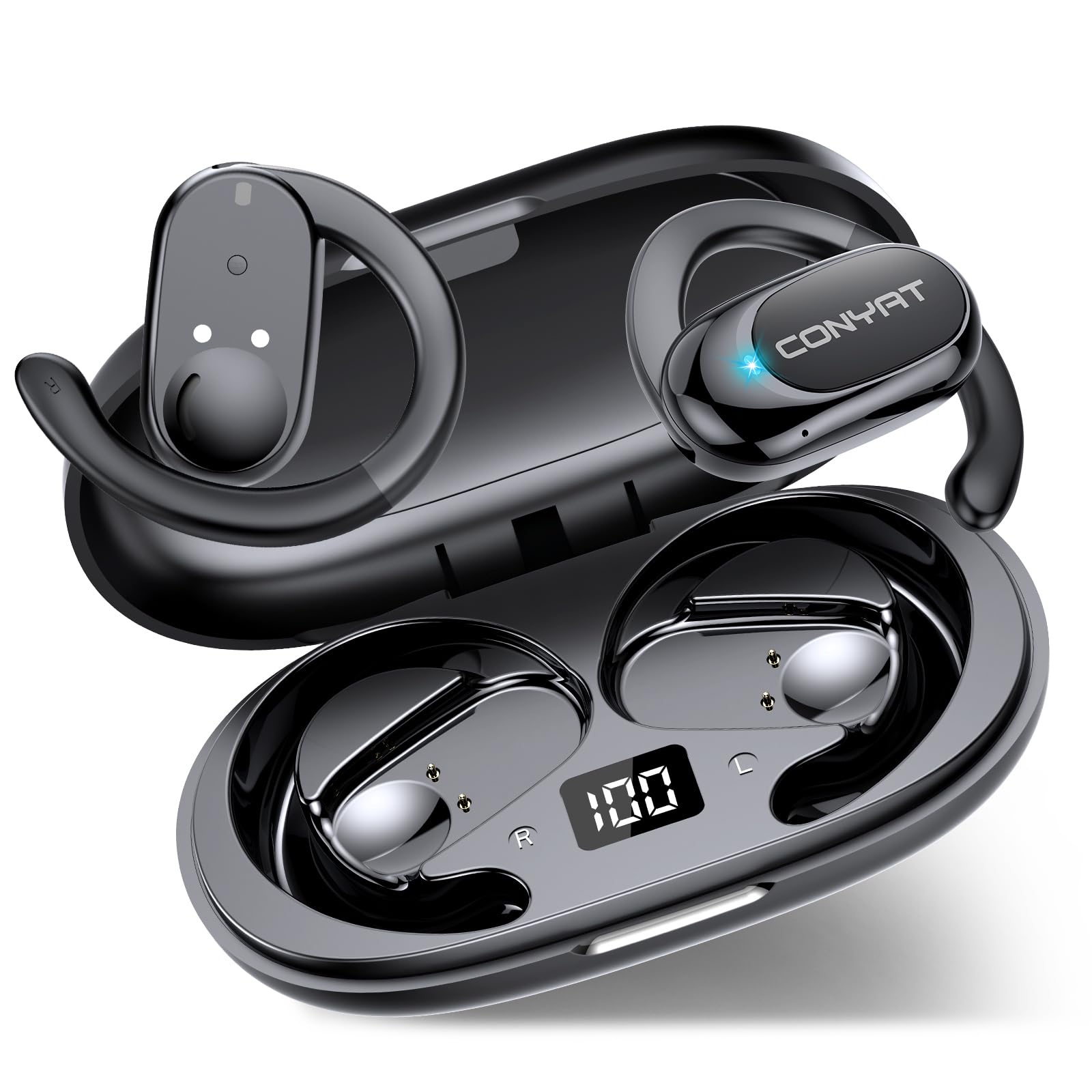 bilanciate auricelle bluetooth 164 lingue 58 ore talkthrough black