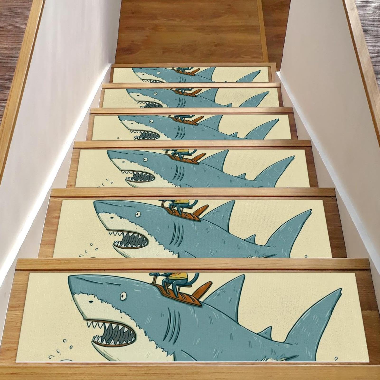 Tapis d'escalier antidérapant pour enfants et seniors protection marches