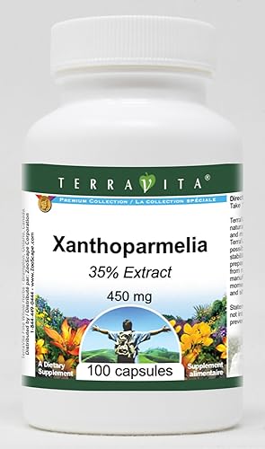 Terravita Xantoparmelia 35% - 450 mg (100 cápsulas, ZIN 521663)