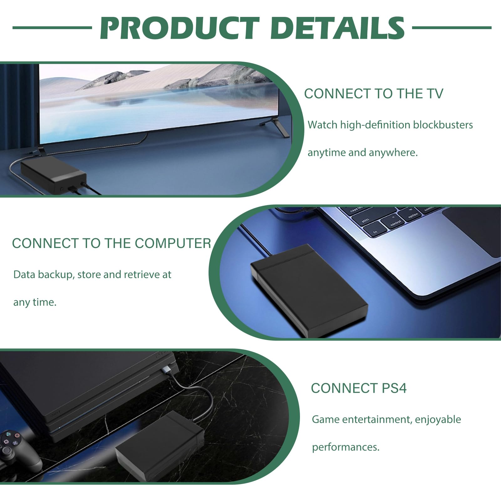 Docking Station per Disco Rigido, Docking Station per Disco Rigido da 2,5 / 3,5 Pollici SATA HDD/SSD, Docking Station USB 3.0 USB Tipo-A, Supporto UASP, Adattatore Disco Rigido 5Gbps