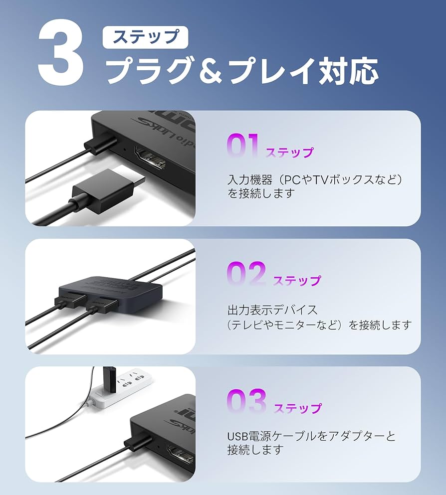 4k@60対応HDMIケーブル補償器 4k@60対応HDMIケーブル補償器 4k@60対応HDMIケーブル補償器