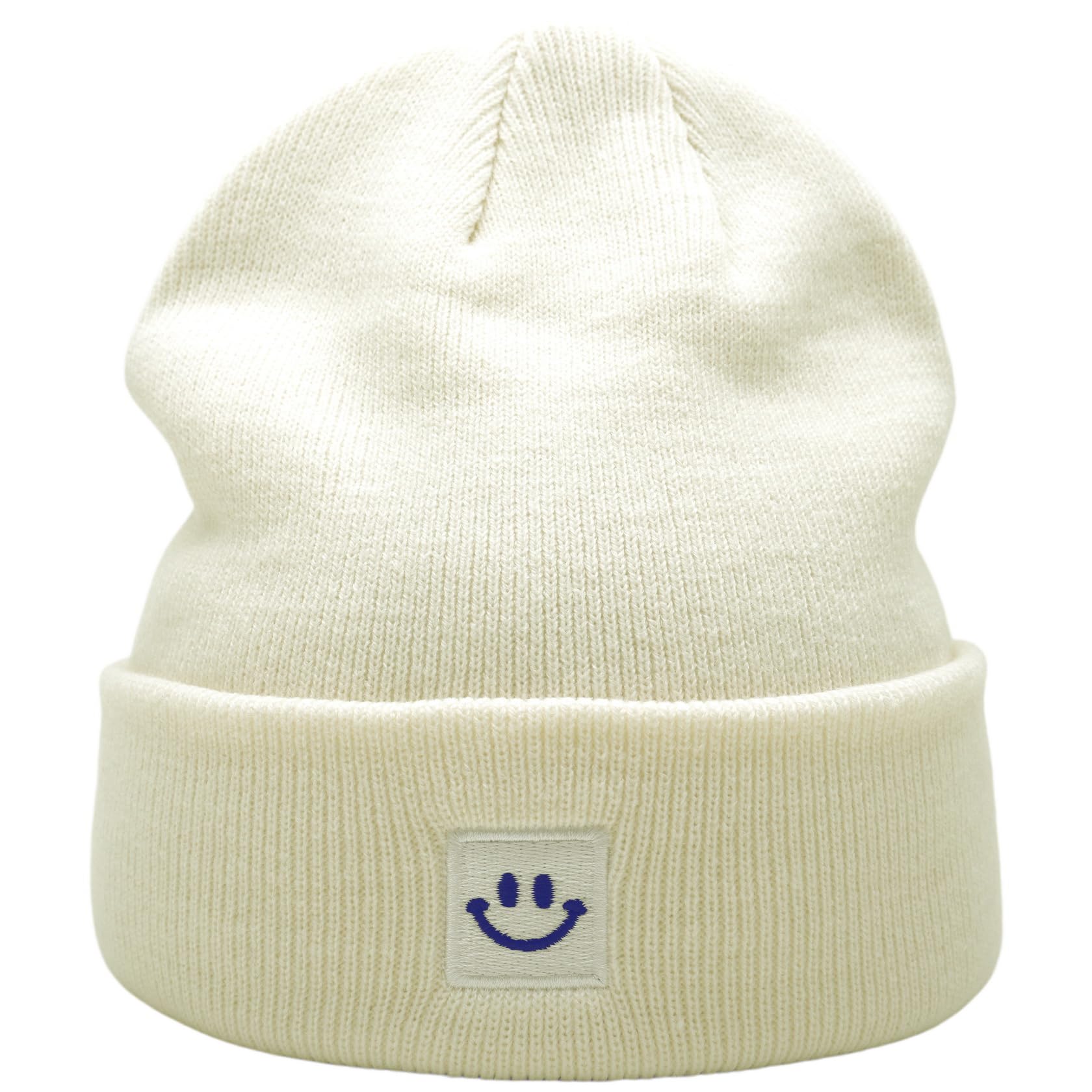 55cube Unisex Winter Beanie Hats Warm Thick Knit Cuffed Skullcaps