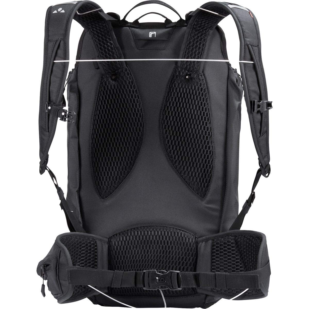 VAUDE Trailpack, Bikepacking-Rucksacksystem Sporttasche, 55 cm, 27 Liter, Black Uni