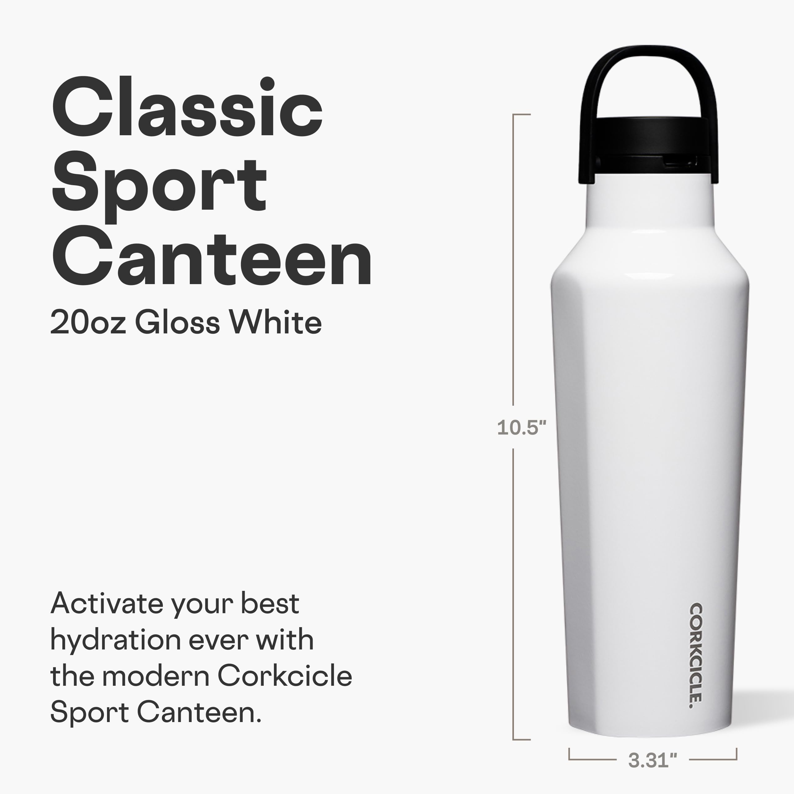 Amazon.co.jp: Corkcicle スポーツキャンティーン - 飲み物を25時間 