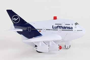 Daron Lufthansa Pullback Plane w/Lights & Sounds TT055