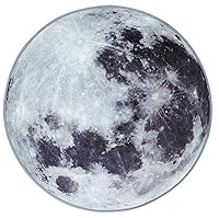 プラネット 円形ラグ マット 月 地球 ブルー 地球 月 タイプ 惑星 石 鉱石 ラグ カーペット 絨毯 マット シート 丸形 滑り止め オシャレ 月 80cm ベッドルーム 客間 リビング ラグ カーペット じゅうたん 絨毯 フロアマット 60*60cm