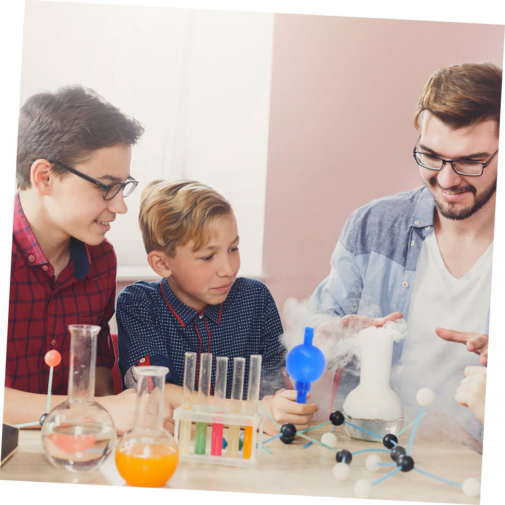 ULTECHNOVO 5piezas Llenadora De Pipetas Alimenticio Diseño De Tres Válvulas Para Succión Cuantitativa Laboratorio Para Extracción Precisa De Líquidos