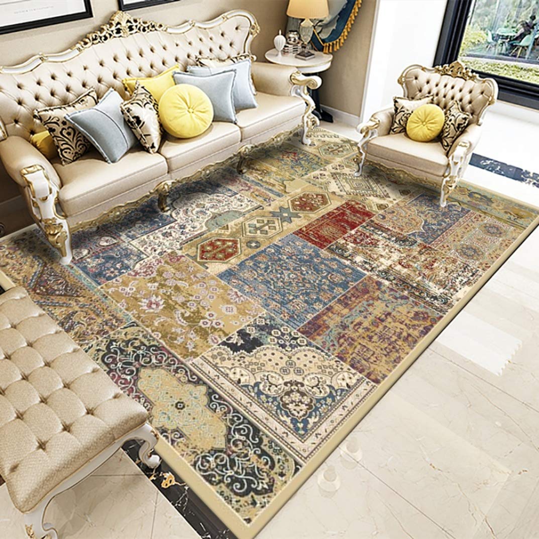 Amazon.co.jp: Rug, Carpet, Rug, 78.7 x 11.8 inches (200 x 300 cm