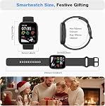 Smart Watch for Women Men, Alexa Built-in, 1.83" HD Touchscreen Fitness Tracker with Bluetooth Calling, Fitness Watch with Sleep Monitor, 100+ Sports Modes, IP68 Waterproof Smartwatch for Android iOS
