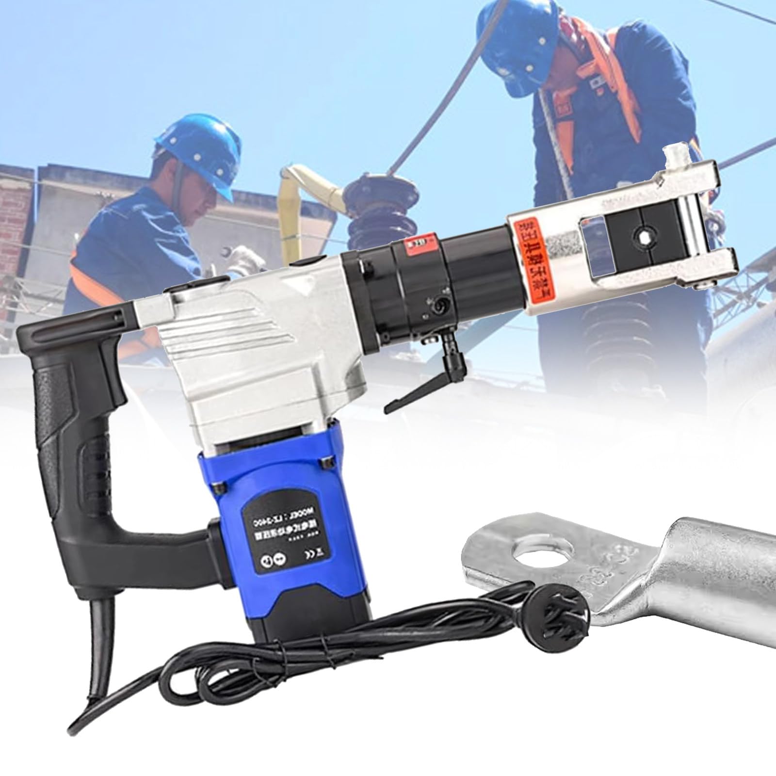 Elektryczne Hydrauliczne Szczypce Zaciskowe, Do Zaciskarka Do KońCóWek Cu/Al, RęCzna Automatyczna Zaciskarka Do KońCóWek Kablowych, Elektryczny Zestaw Do Zaciskania,LZ-240C