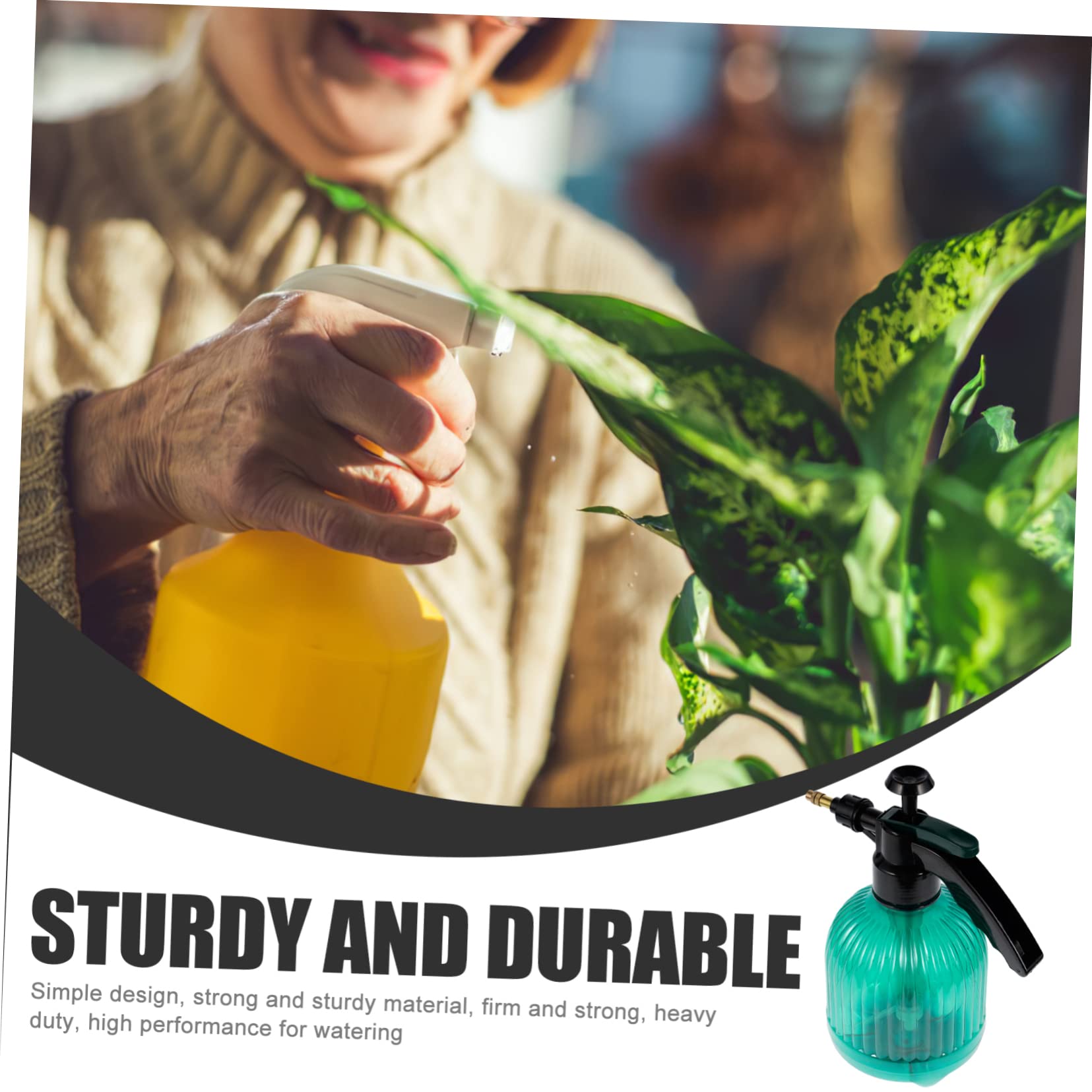 SUPVOX 3pièces Arrosoir à Pression De Vaporisateur Fin Pour Plantes Intérieur Et Extérieur Outil Arrosage Ergonomique Vert Pour Et Bonsaïs