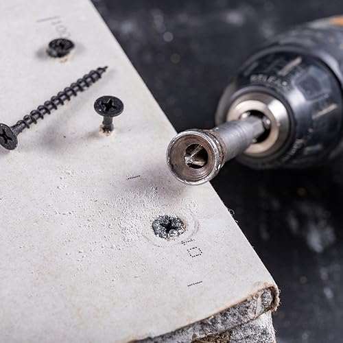 Miniatura 8 de TPOHH 100 tornillos Phillips de cabeza plana con revestimiento de óxido negro #8 x 58 pulgadas, acero inoxidable 18-8 (A2) totalmente roscados, 8