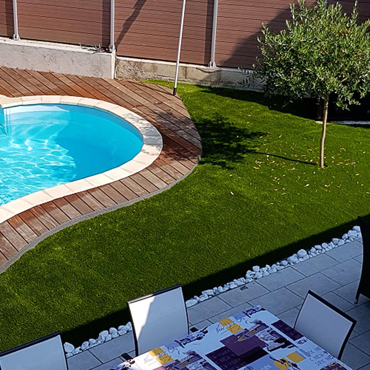 Gazon Synthétique 40mm en 2m de large (2m de large x 6 m de long)