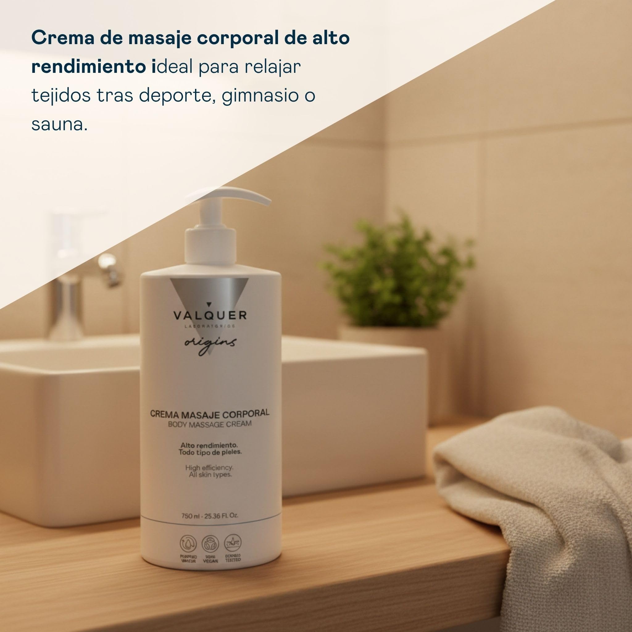 D'Bullón Crema de Masaje Corporal de Alto Rendimiento - Hidratación Profunda, Flexibilidad y Relajación Muscular, Ideal para Profesionales, Fórmula Rica y No Grasa, 1000ml, Gran Tamaño Económico