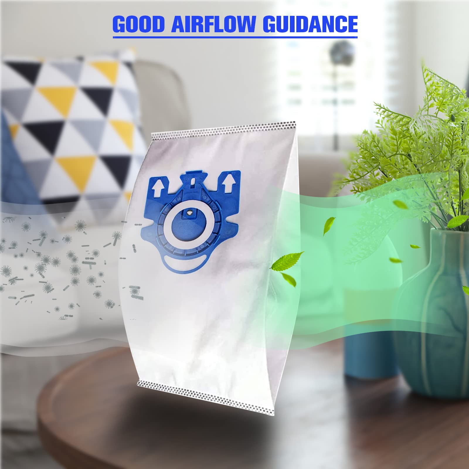 36 Pièces : Sacs à Poussière + Filtres Pour Aspirateur Miele GN - Compatibles C1, C2, C3, S2, S5, S8 Séries
