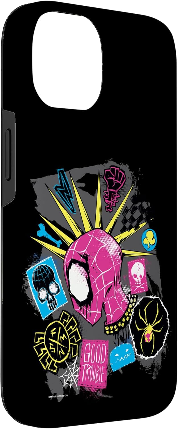 Marvel Spider-Man: Across the Spider-Verse Spider-Punk Head Case for iPhone 14