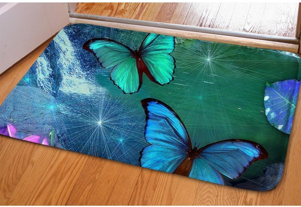 Da.home door mat butterflies door mat doormat doormat door mat door mat door mat for entrance areas, P144, 40 x 60 cm