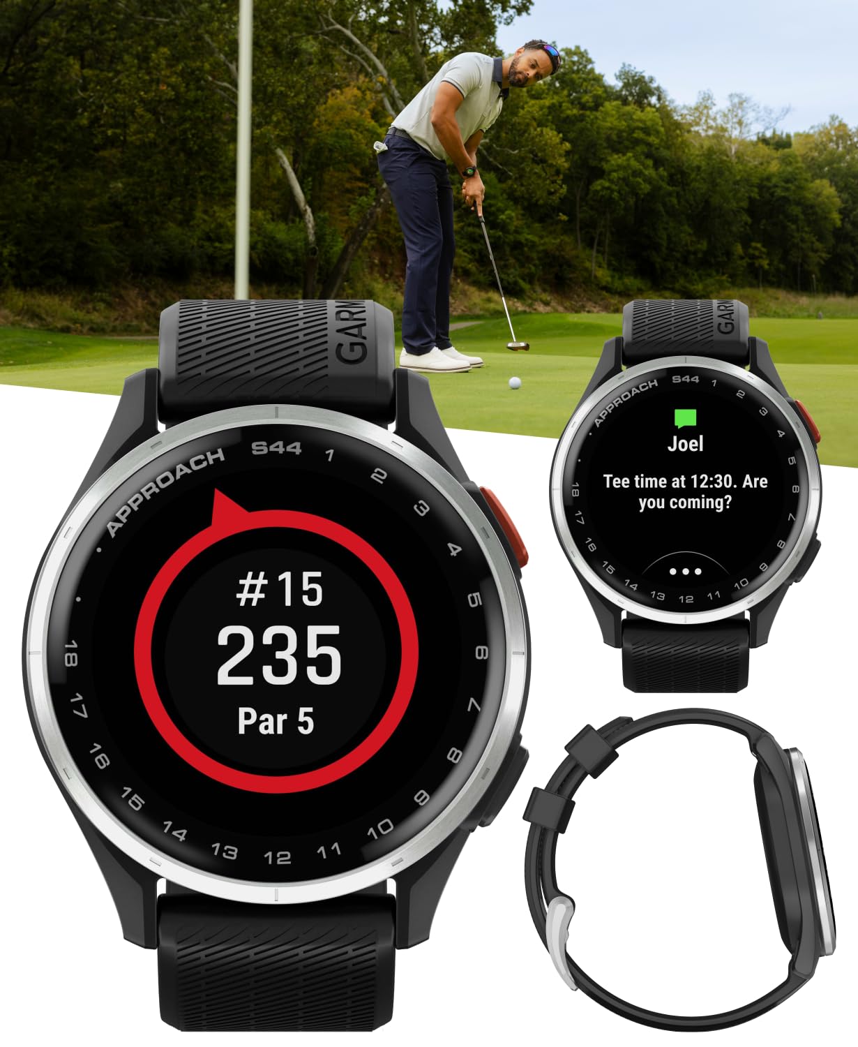 Amazon.com: Garmin Approach S44 Golf GPS Smartwatch Silver