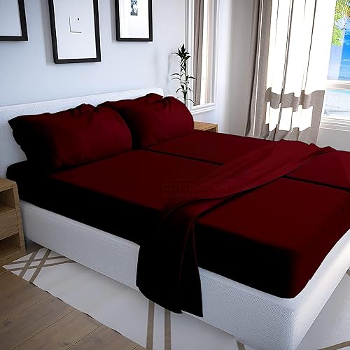 Miniatura 115 de Sábanas extra largas de tamaño individual XL para dormitorio, sábanas de microfibra súper suave, ropa de cama de lujo de hotel, sábanas de Azul