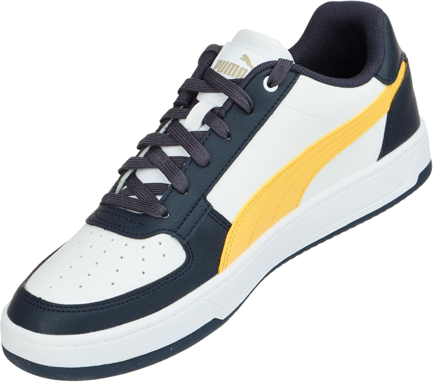 PUMA Men's Caven 2.0 New Navy/Sunny Yellow/White - US 8 M - Image 5