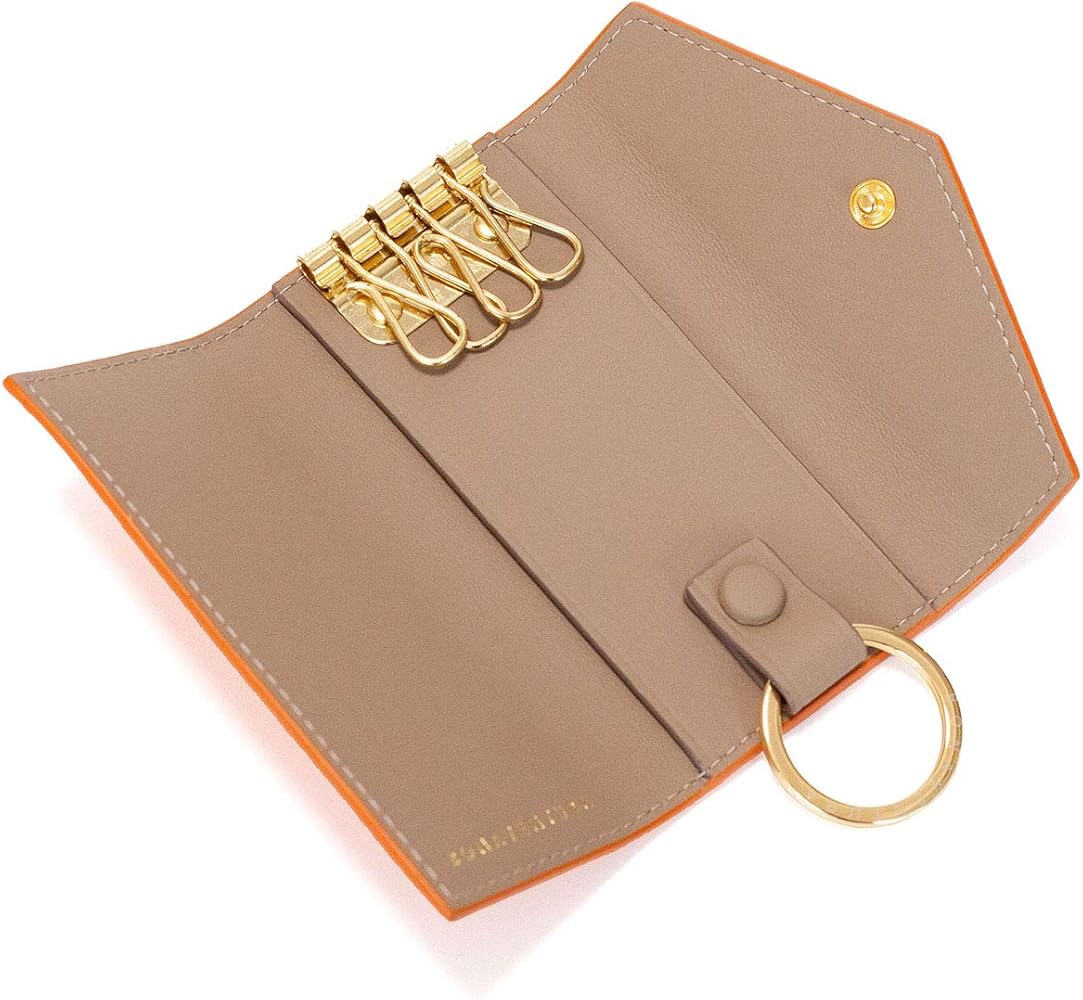 Amazon | BONAVENTURA ボナベンチュラ スリム キーケース [オレンジ