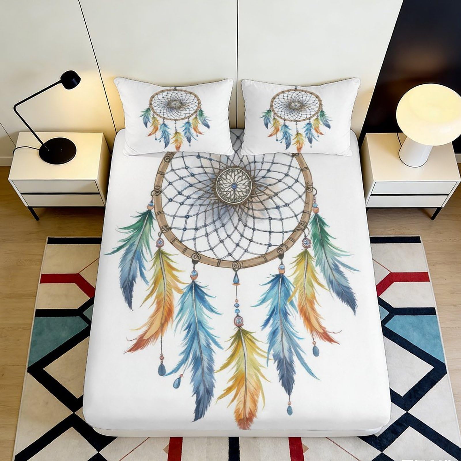 3D Printed Butterfly Rose Fitted Sheet Microfiber Deep Pocket Non-Slip Rose Mattress Fitted Cover Bedroom Adult Teen 120x200x25cm