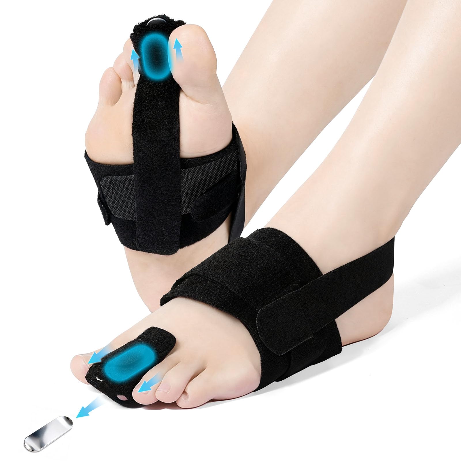Raddrizzatore per Dita a Martello, raddrizzatore per dita dei piedi, 1 Pezzi Stecca per Dita Piegate per Correggere le Dita a Martello, Dita Rotte, Dita Storte e Dita Sovrapposte