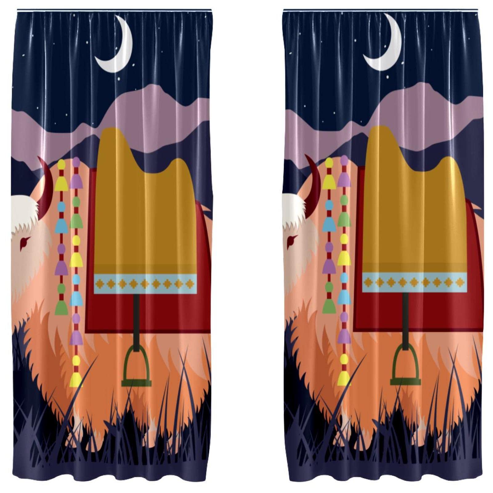 Rideaux occultants pour chambre Yak créant une ambiance cinéma chez vous en 140x213cm