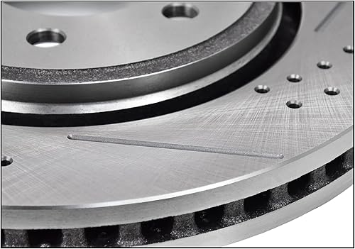 Miniatura 5 de Frenos delanteros y traseros Rotores y pastillas de freno de repuesto para modelos Ford Mustang V8 4.6L Shelby GT Bullitt 2005-2010