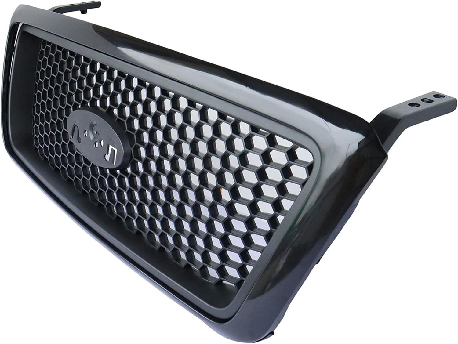 Perfit Liner Front Grill Black Grille With Honeycomb Insert Compatible With 2004-2008 Ford F-150 FO1200415 4L3Z8200CAPTM