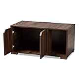 Baxton Studio Pet Bed, Brown