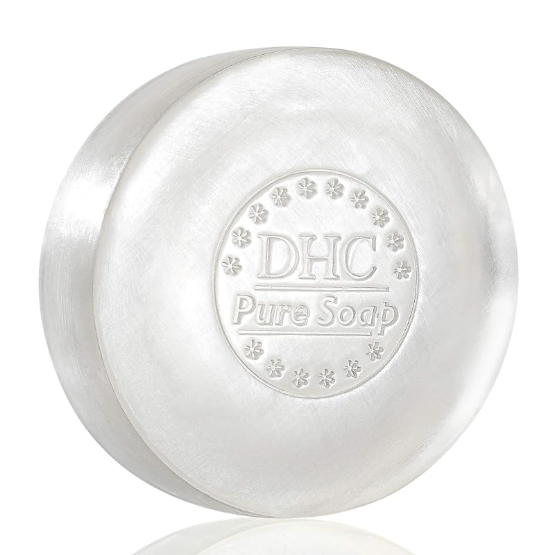 DHC Pure Soap Sabonete em Barra para Limpeza Facial, 79 g