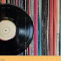 Vista 28 de jejeloiu The Yard - Tapicería de vinilo retro de los años 83 para sillas, tocadiscos de 3 yardas para proyectos de bricolaje en el hogar, decoración