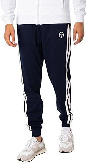 Sergio Tacchini New Damarindo Track Pants - Maritime Blue/Gardenia
