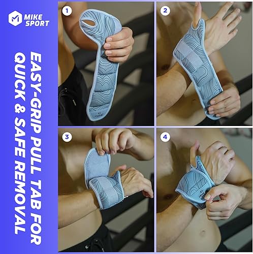 Miniatura 5 de Pesas de tobillo, 1 par de 2, 4, 6, 8, 10 libras, pesas de muñeca, pierna y brazo para mujeres, hombres y niños, juego de pesas de muñeca y tobillo