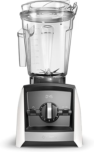 Vitamix A2300 Ascent Series Smart Blender, grado profesional, recipiente de perfil bajo de 64 onzas, color blanco