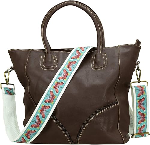 Miniatura 3 de ZANQANO Correa para bolso, correas cruzadas para bolsa de repuesto, jacquard bordado, 2 pulgadas de ancho ajustable