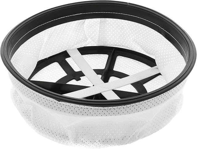 SPARES2GO 12" Microfibre Cloth Round Filter for Numatic Henry Hetty James Vacuum Cleaners