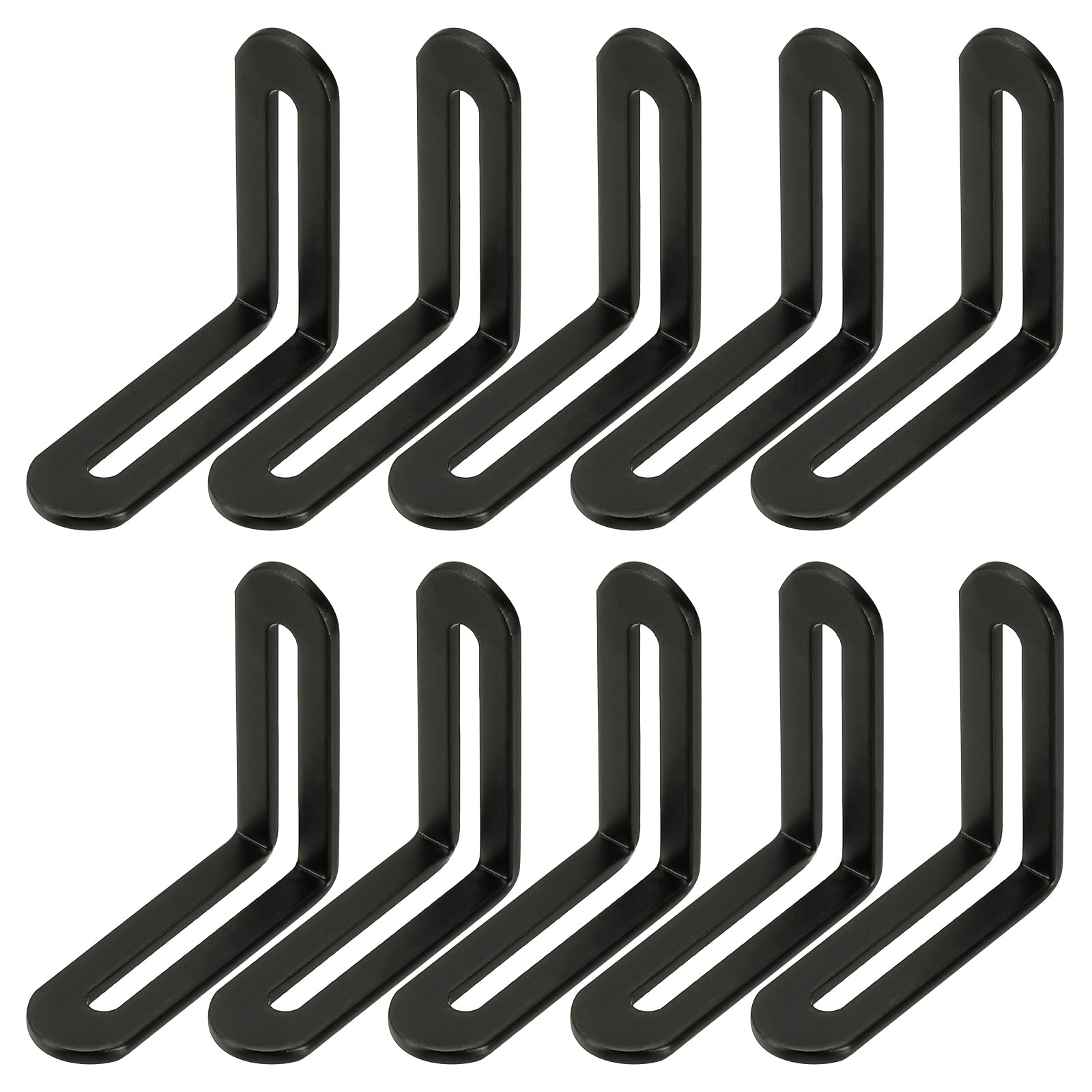 PATIKIL 2-1/4" Adjustable L-Shape Corner Brace with Slot