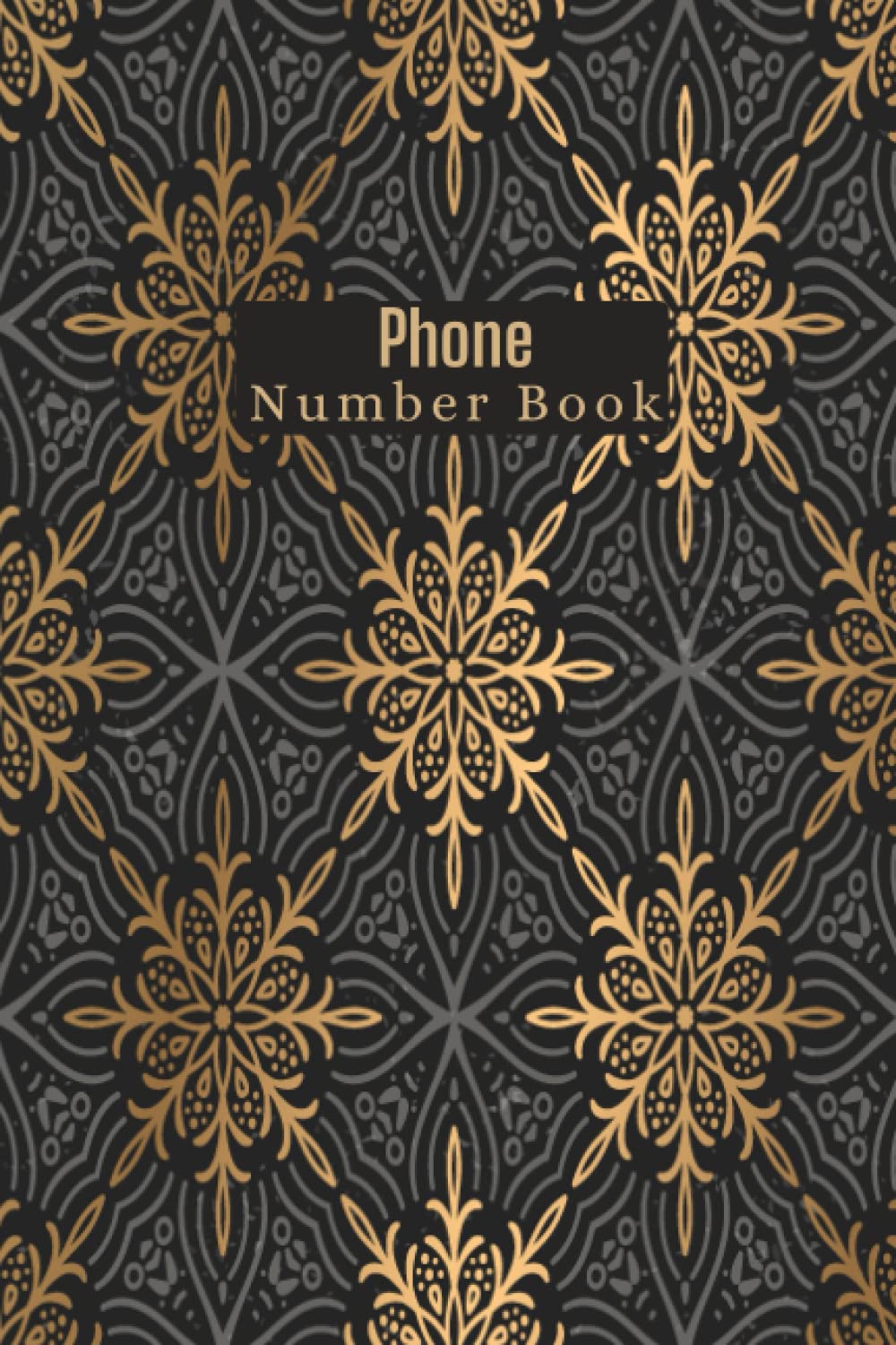 Phone Number Book: telephone directory book | telephone book a-z | telephone book a5 | Alphabetical Organizer Journal Notebook for contact _________size 6×9 in