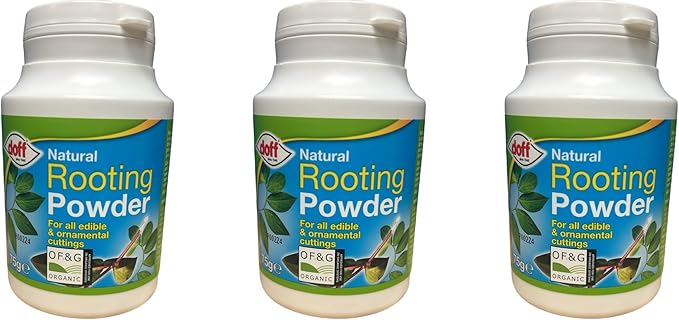 Polvo enraizante hormonal Doff® (75 g, paquete de 3 unidades)