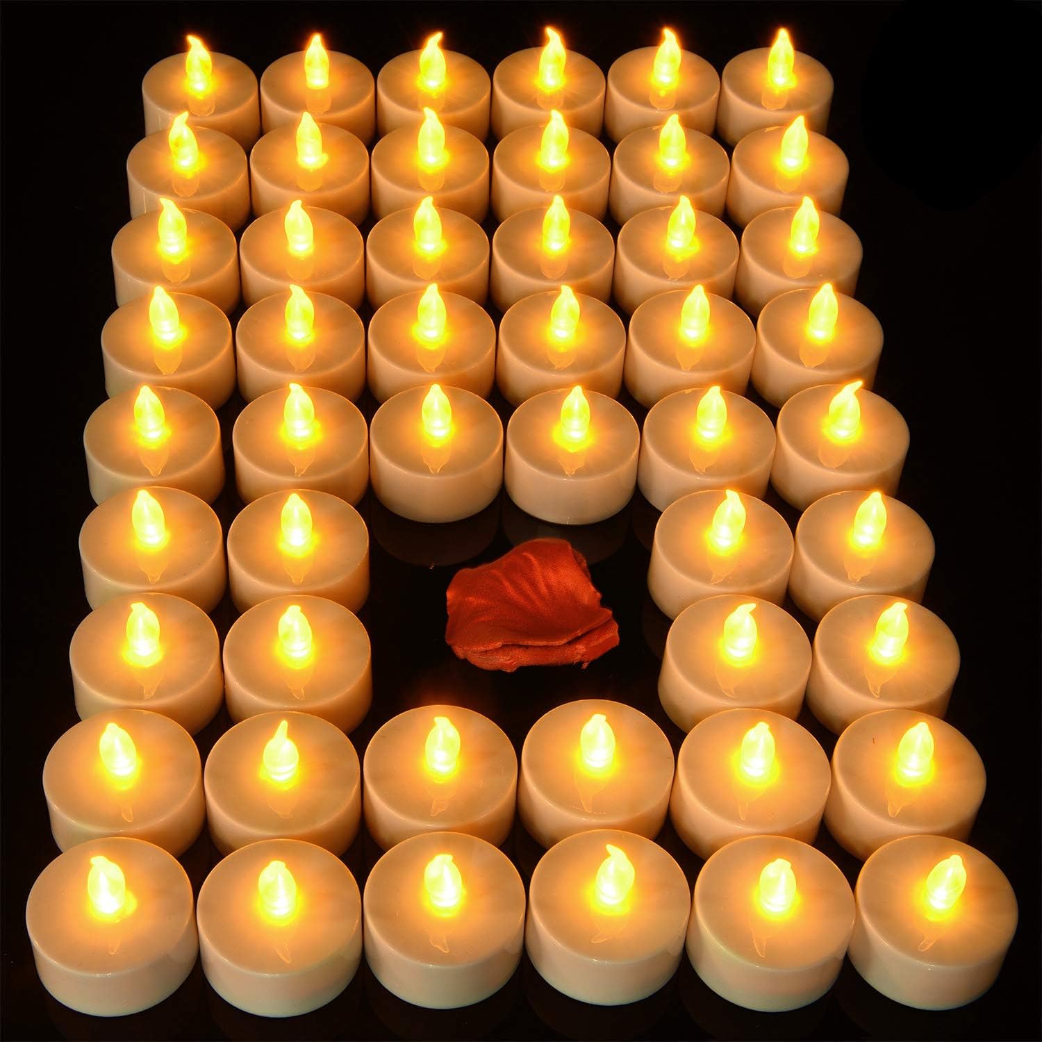 Homemory Value 24Pack Flameless LED Candles Tea Lights