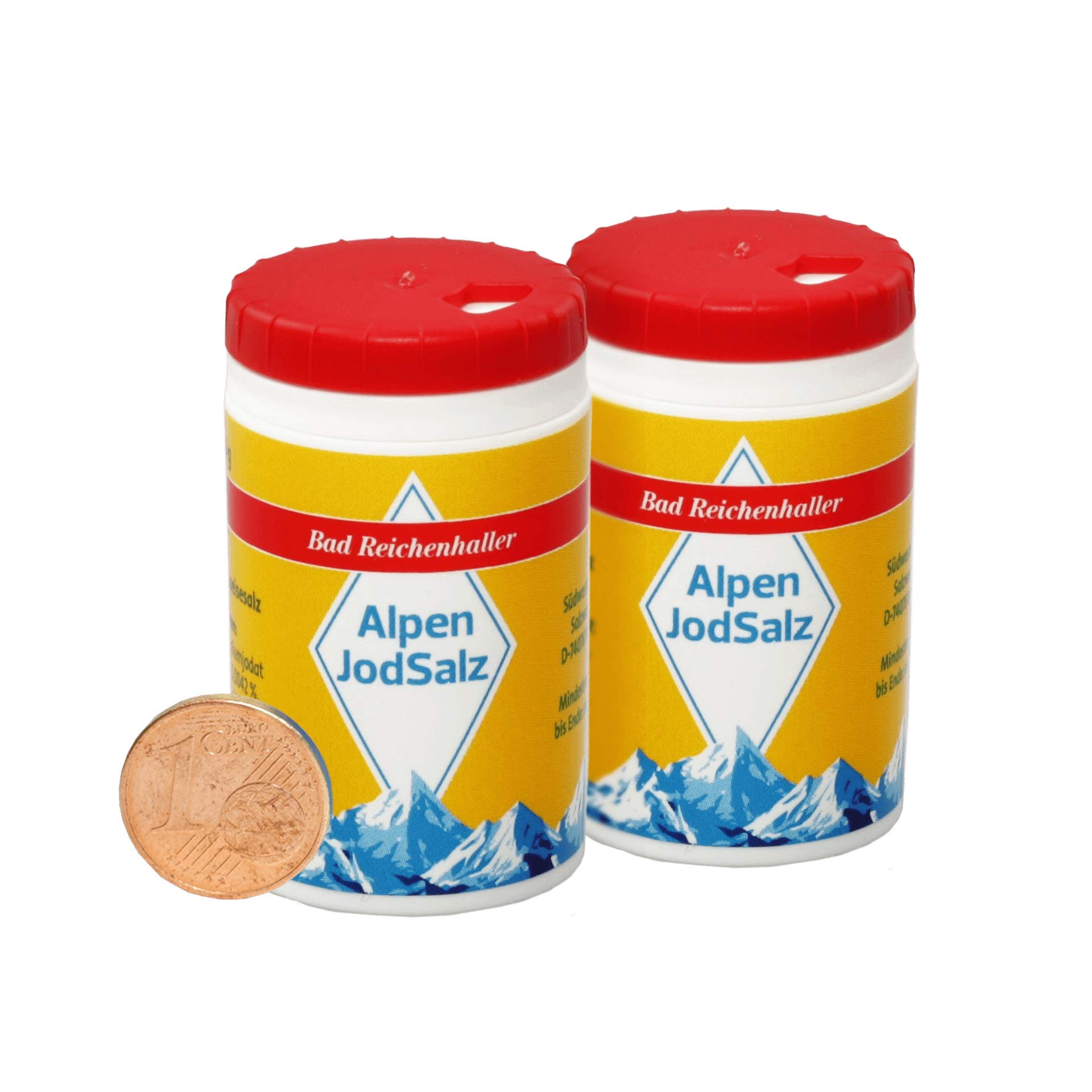 Bad Reichenhaller ALPEN JOD SALZ TO GO 2x10g Ministreuer Lebensmittel & Getränke